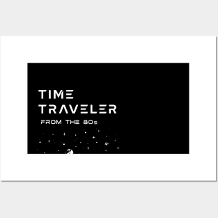 TIME TRAVELER, From the 80's. Nostalgia, down memory lane. Posters and Art